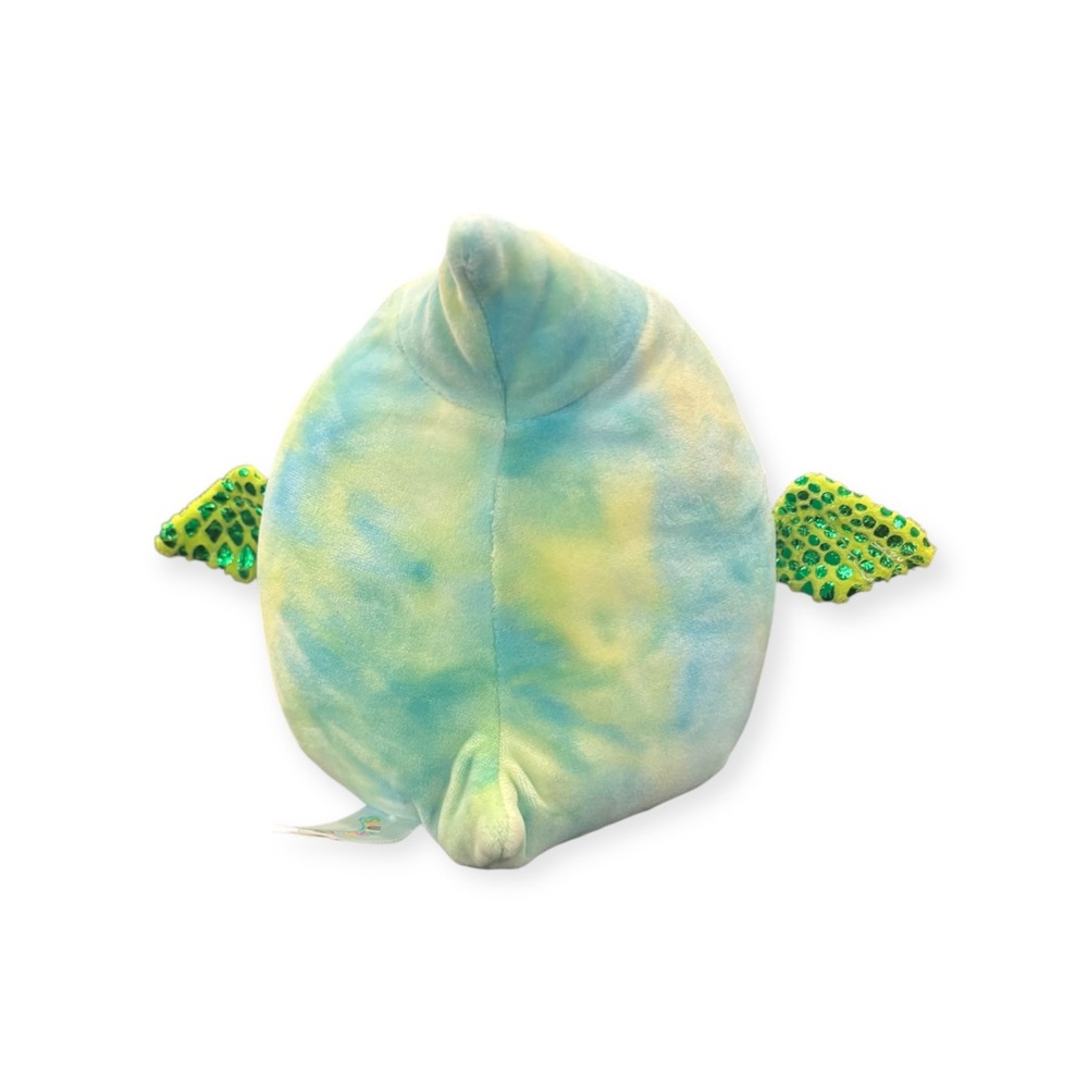 Squishmallows Fletcher The Pterodactyl Plush Toy - Green and Gray 8in NEW W TAGS - Picture 2 of 3